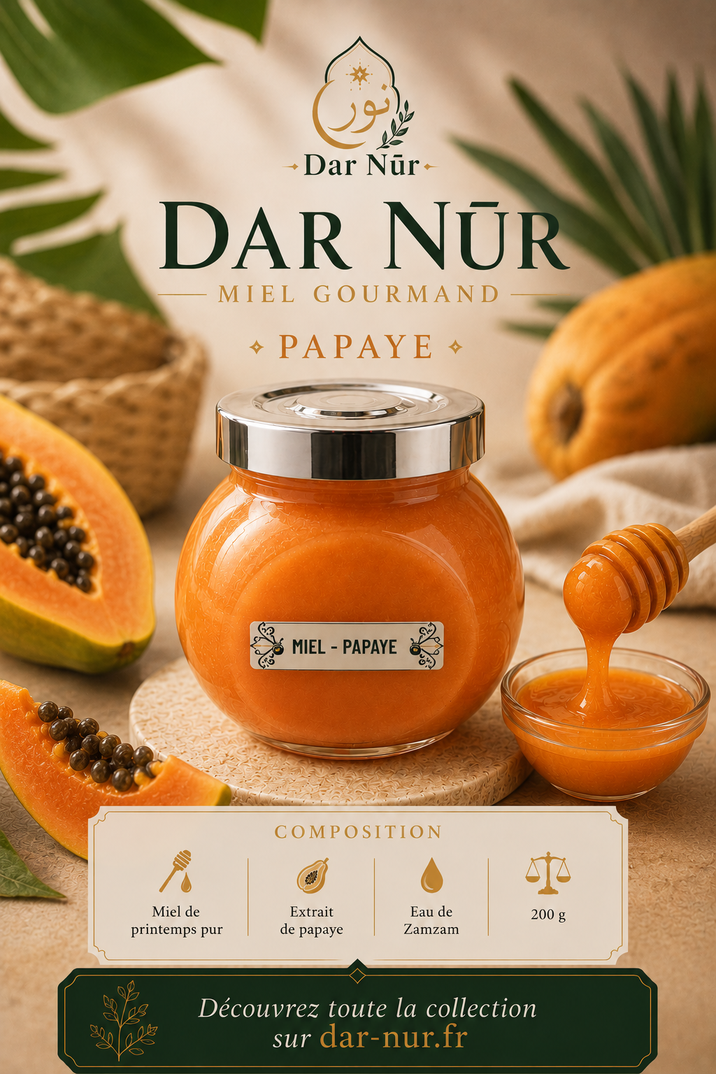 Miel Papaye — Dar Nūr