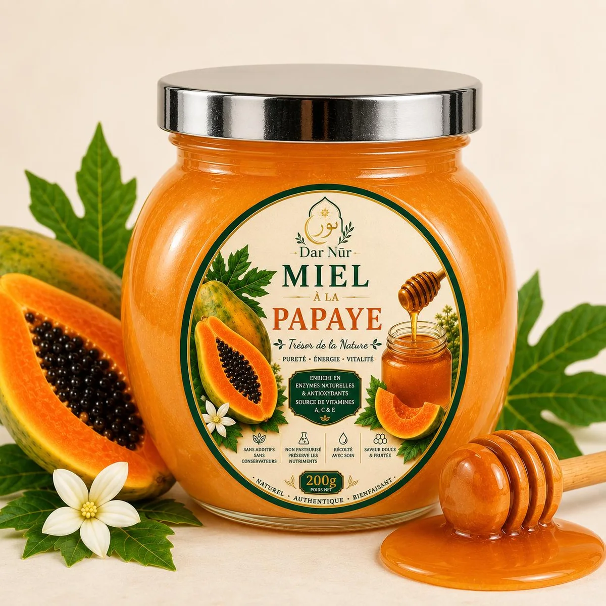 Miel Papaye — Dar Nūr