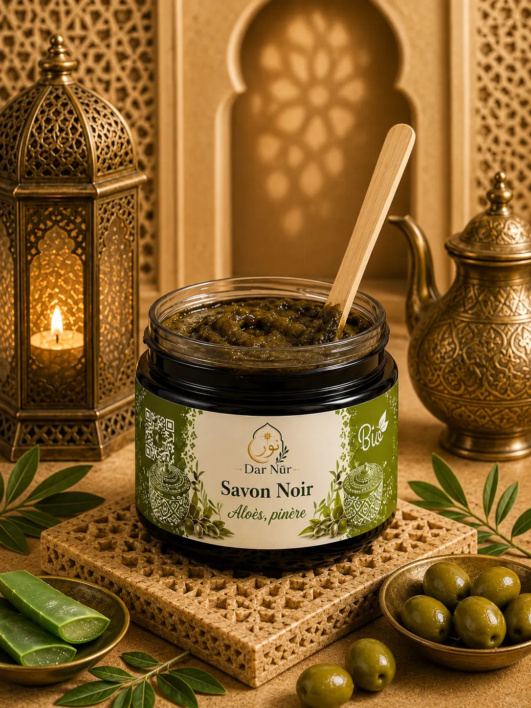Savon Noir Aloès Pinère